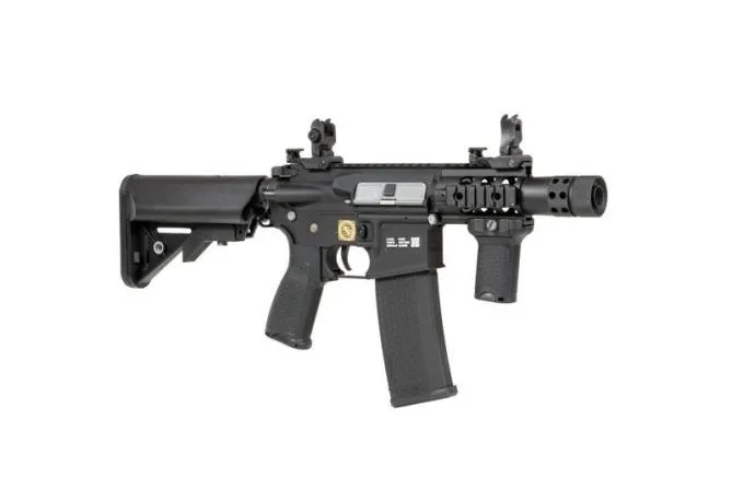 Specna Arms RRA SA-E10 EDGE Carbine Black mit Gate X-ASR Mosfet AEG 0,5 Joule